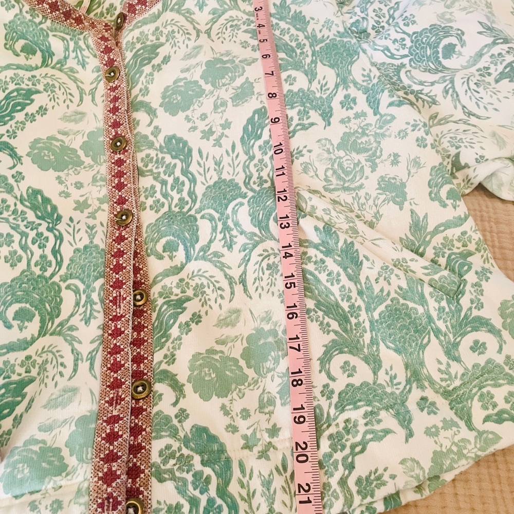 FINAL PRICE REDUCTION NWOT Free People Drifter Jacket Sweatshirt. L. SO CUTE! 🥰 - Picture 7 of 9
